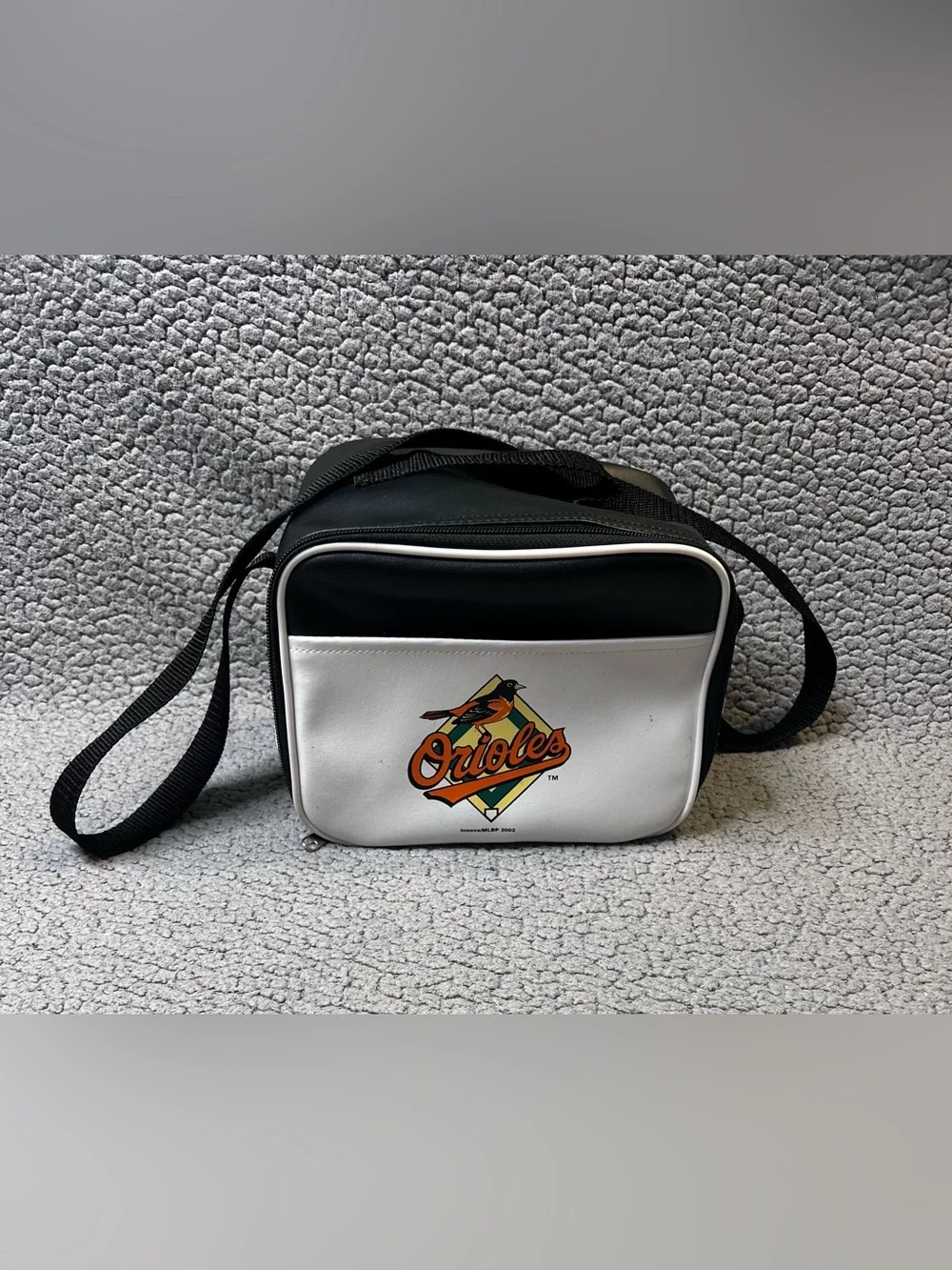 Y2K Vintage Baltimore Orioles Lunch Bag Collector Edition Black And White